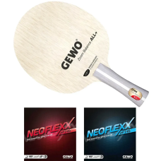 Ракетка для настольного тенниса Gewo Zoom Balance ALL, Neoflexx 48.0 + 45.0, ST (11640000031)